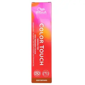 Wella Crema Colorante Color Touch Sin Amoniaco 60ml - 6.71 Rubio Oscuro Marrón Ceniza